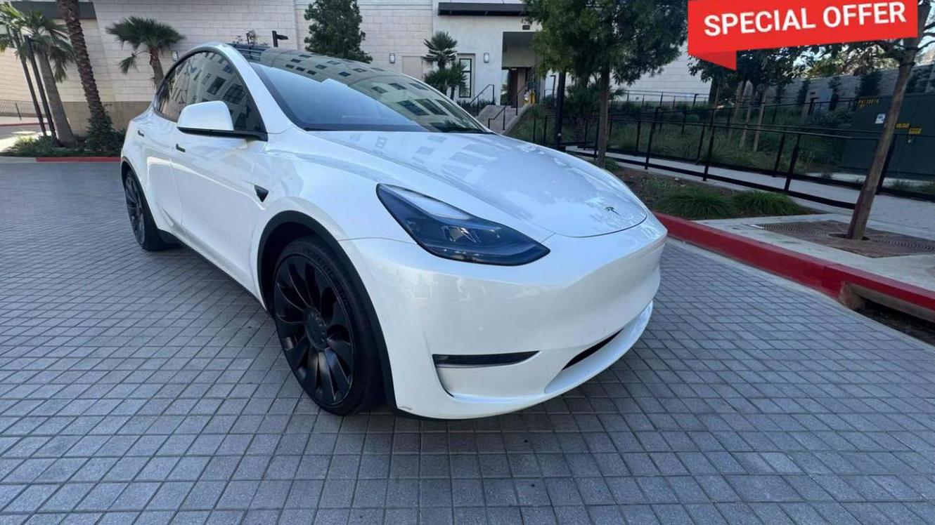 TESLA MODEL Y 2022 7SAYGDEF5NF345801 image